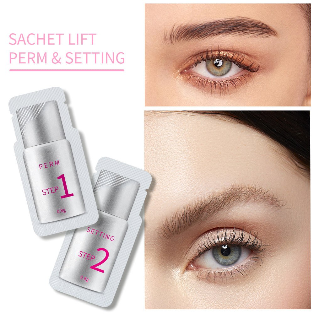 ICONSIGN 10 Pairs Pouch Eyelash Perm Lotion Lashes Lift Quick Perming 5 To 8 Minutes Beauty Makeup Tools ICONSIGN 10 Pairs Pouch Eyelash Perm Lotion Lashes Lift Quick Perming 5 To 8 Minutes Beauty Makeup Tools
